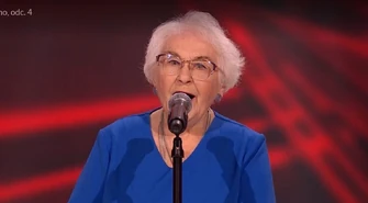 Piotrkowianka na scenie The Voice Senior