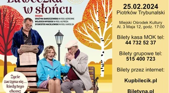 &#8222;Ławeczka w słońcu&#8221; najnowsza komedia w amerykańskim stylu