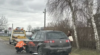 Wypadek na Wojska Polskiego. Dwoje dzieci trafiło do szpitala