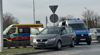 Dwa wypadki z udziałem rowerzystów