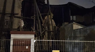 Kolejna katastrofa budowlana przy ulicy Dąbrowskiego