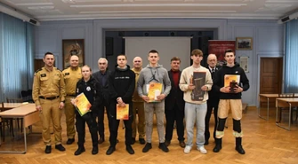 Młodzież zapobiega pożarom