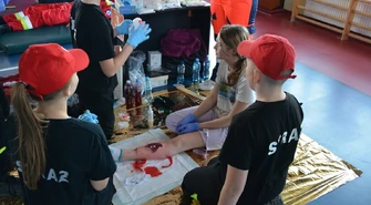 Udzielanie pierwszej pomocy nie stanowi dla nich problemu