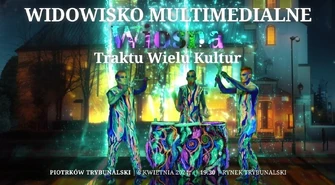Muzyka, ruch i światło. Ciekawe widowisko w Rynku Trybunalskim