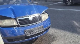 Zderzenie dwóch aut na Wojska Polskiego