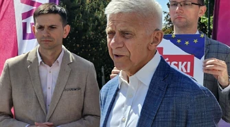 "Musimy być w samym centrum podejmowania decyzji". Marek Belka z wizytą w Piotrkowie