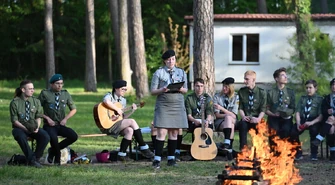 Harcerze świętowali 35-lecie szczepu Matecznik