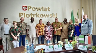 Przedsiębiorcy z Nigerii w powiecie piotrkowskim