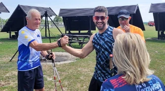 Spotkanie ze sportowcami w mediatece i warsztaty nordic walking w Kole - &#8222;Na sportowo w bibliotece&#8221;