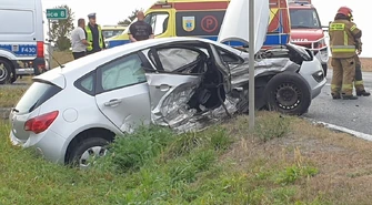 Groźny wypadek na DK74