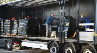 Kolejny transport darów wyruszył z Piotrkowa