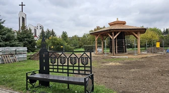 Tężnia już prawie gotowa