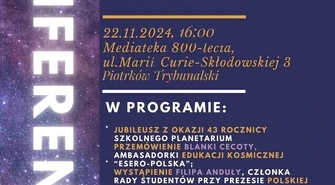 Konferencja astronomiczna "Sky is Not the Limit"
