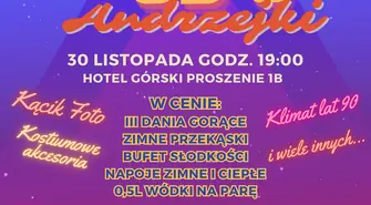 Andrzejki 2024 w Hotelu Górski & Spa w Proszeniu