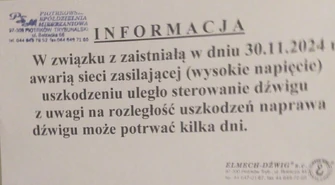 Awaria wind w piotrkowskich wieżowcach. Nie działały też sygnalizacje (AKTUALIZACJA)