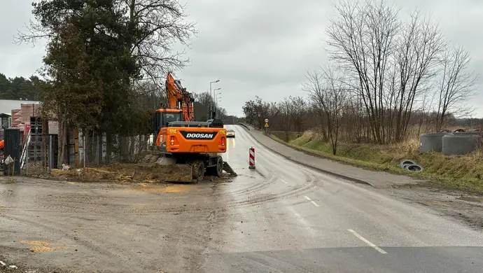 Utrudnienia w ruchu na ul. Wierzejskiej od 14 stycznia