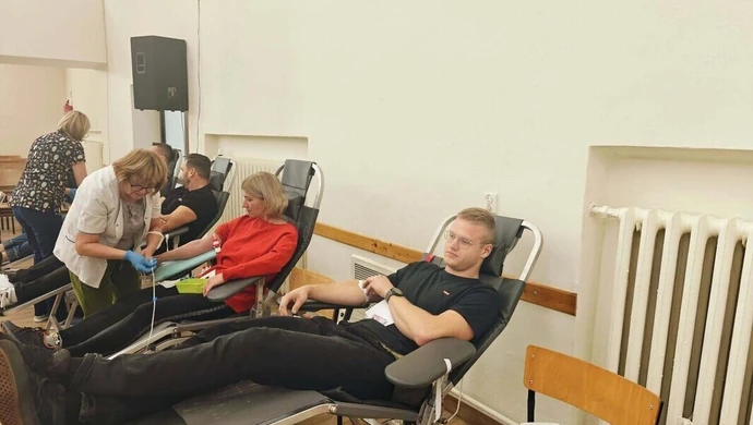 Akcja krwiodawstwa w Piotrkowie podczas 33 finału WOŚP