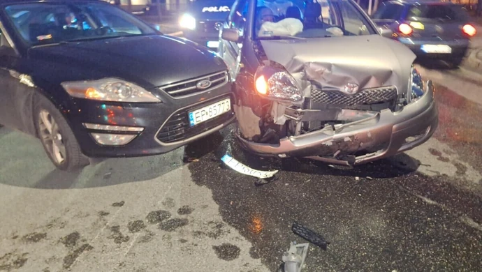 Kolejny wypadek przy Lidlu