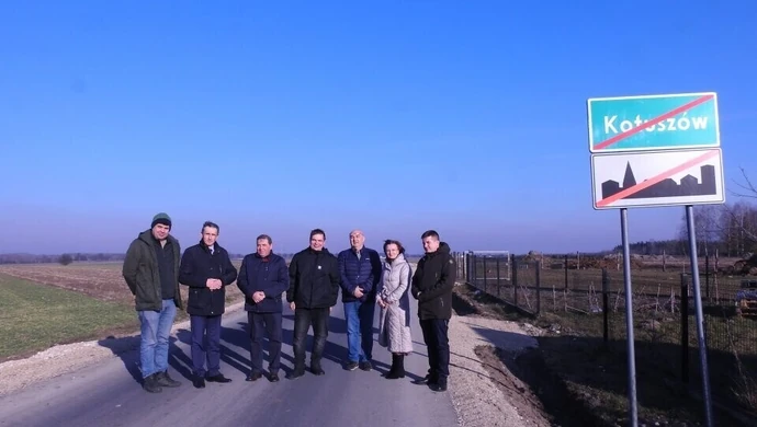 Nowe drogi w gminie Aleksandrów