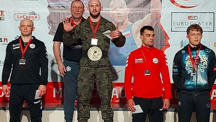 Mateusz Bernatek po raz kolejny mistrzem Polski w zapasach