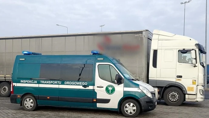 Turecki przewoźnik zatrzymany przez ITD