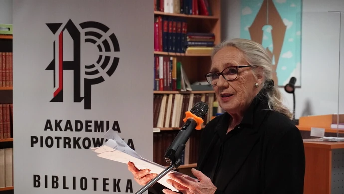 Maja Komorowska w Piotrkowie &#8211; spotkanie pełne refleksji