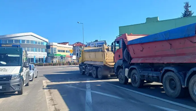 ITD zatrzymało za ciężkie samochody dostawcze