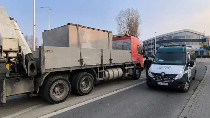 ITD znów zatrzymała za ciężkie pojazdy