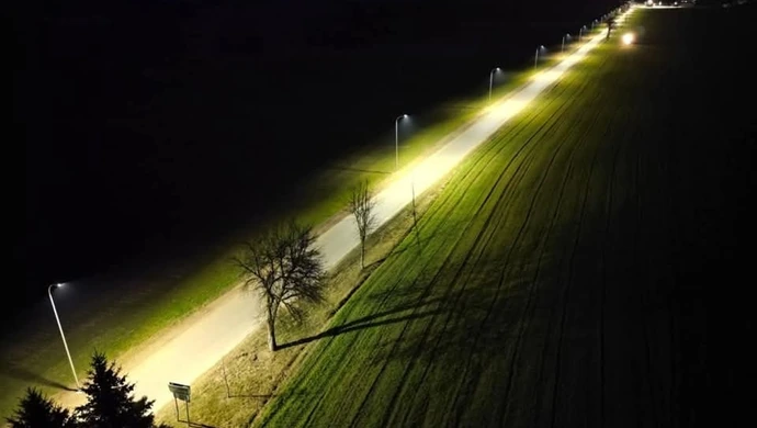Bezpieczniej w gminie Kamieńsk- doświetlili kolejne ulice
