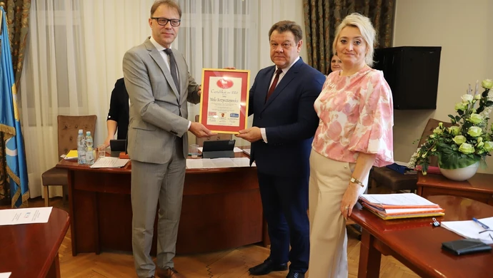 Gmina Wola Krzysztoporska z ogólnopolskim certyfikatem „Wzorowa Gmina”