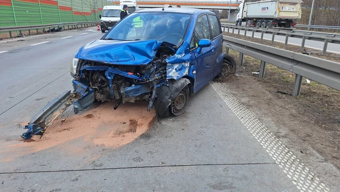 Wypadek na S8. Są utrudnienia! 