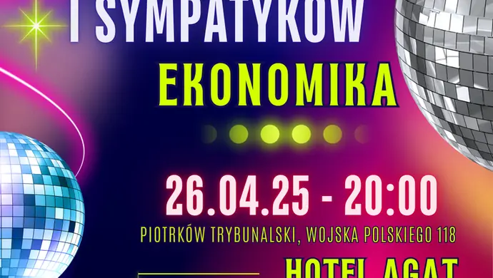 Jubileusz 140-lecia Zespołu Szkół Ponadpodstawowych nr 5 "EKONOMIK" w Piotrkowie Trybunalskim i Bal Absolwentów