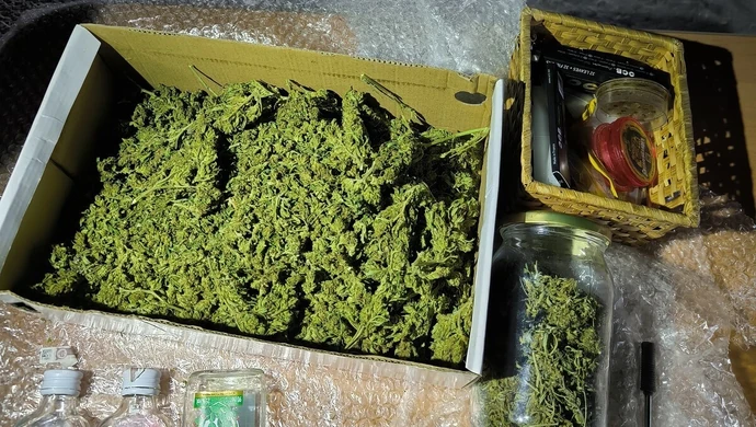 Zamiast kiszonek, miał narkotyki