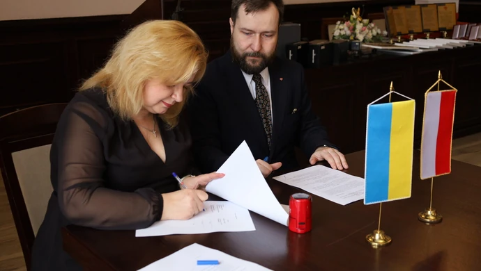 Delegacja z Łucka w Piotrkowie. Podziękowania za międzynarodową pomoc humanitarną