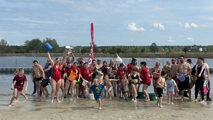 Wodna bitwa na Słoneczku w Piotrkowie 