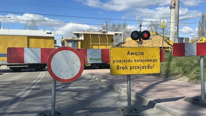 Utrudnienia dla kierowców w Piotrkowie. Zamknięcie przejazdu na ulicy Rolniczej