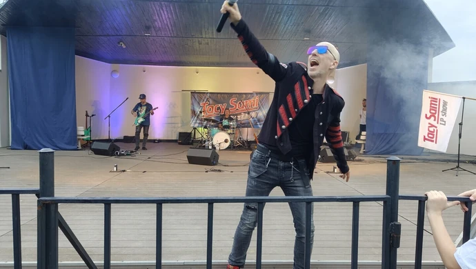 Muzyczna uczta - koncert "Tacy Sami Lady Pank Cover Show" rozgrzał Piotrków
