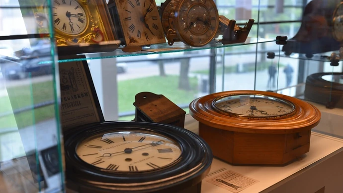 Wernisaż "Poloniki w zegarmistrzostwie" w Mediatece 800-lecia