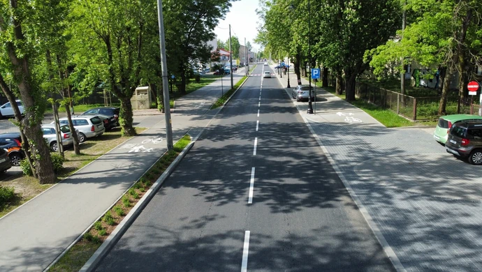 Kolejny etap prac na ul. Roosevelta zakończony. Droga jest przejezdna