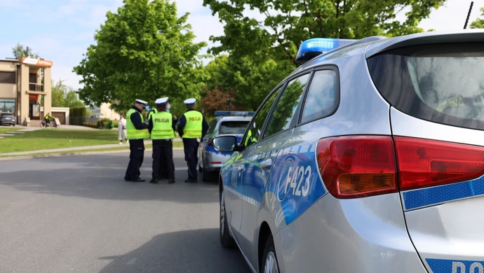 Nie jedź na pamięć! Akcja policji przy Lidlu 