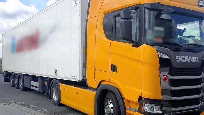 Turecki przewoźnik zatrzymany ze zbyt dużymi zbiornikami paliwa