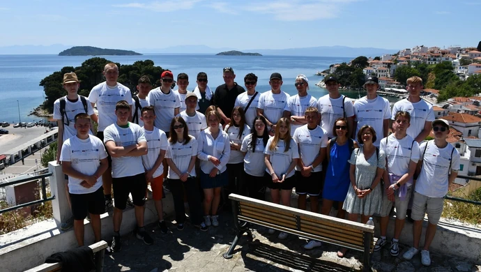 Nowe doświadczenie zawodowe uczniów „Budowlanki” – zagraniczne praktyki w Grecji