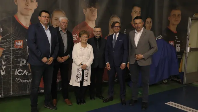 Prezes Związku Piłki Ręcznej w Polsce z wizytą w regionie piotrkowskim