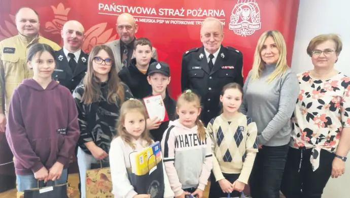 Młodzież zapobiega pożarom