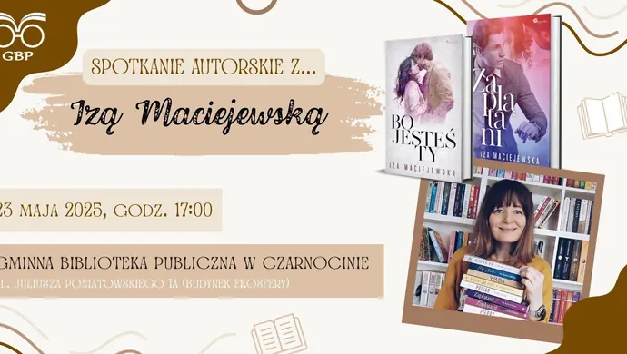 Spotkanie autorskie w Czarnocinie