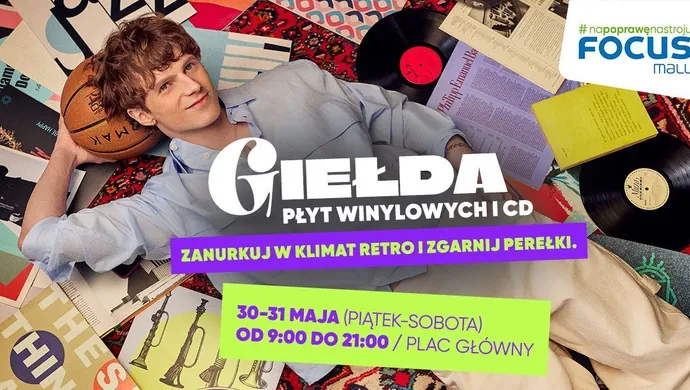 Wiosenna Giełda Płyt Winylowych i CD w Focus Mall w Piotrkowie