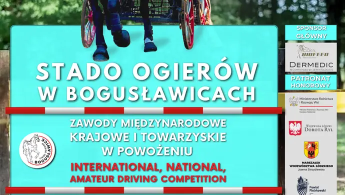 Stado Ogierów w Bogusławicach zaprasza na trzy dni pełne sportu, emocji i rodzinnej rozrywki!