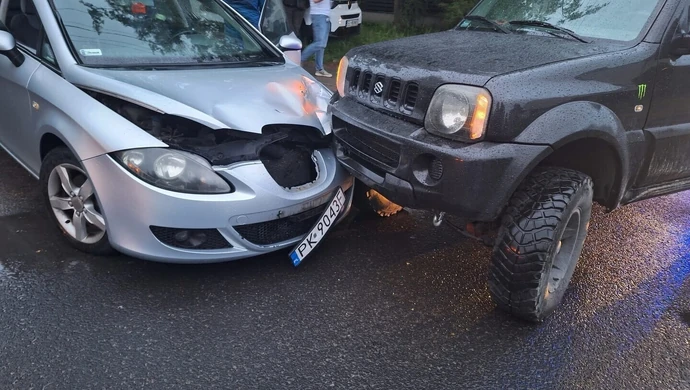 Trzy kolizje niemal w tym samym czasie