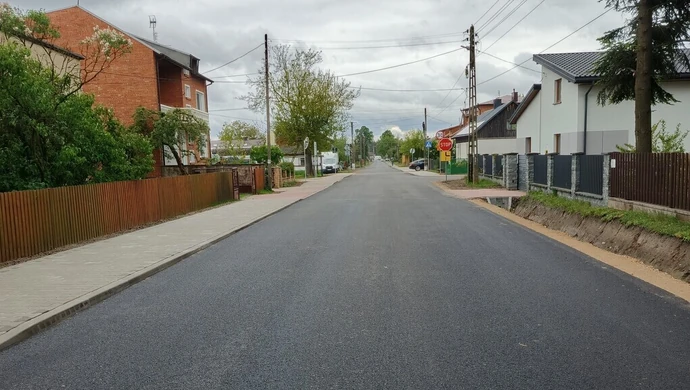Nowa jakość drogi powiatowej w Łęcznie – zakończono ważną inwestycję