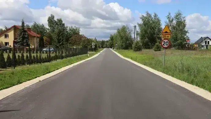 Droga Krężna – Kozierogi wyremontowana